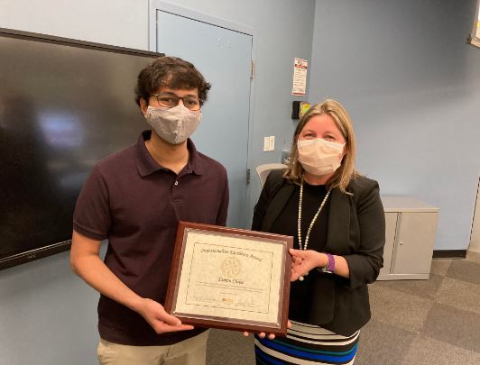 Students Recognized for Professionalism